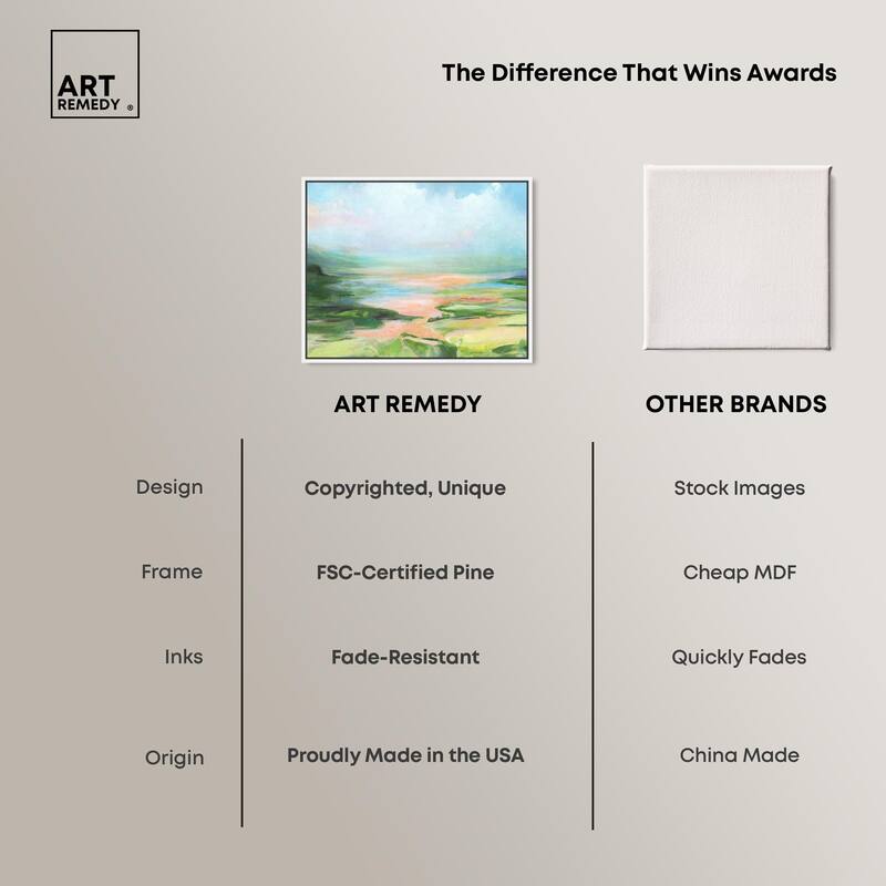 Enjoy the Nature Canvas by Art Remedy