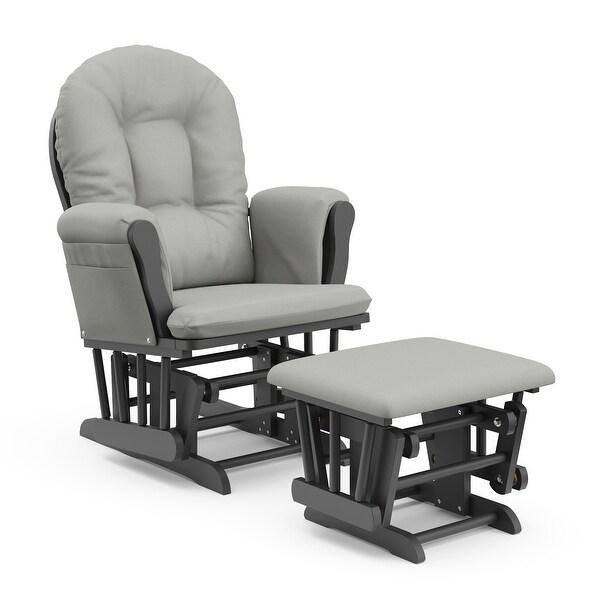 gray rocker glider
