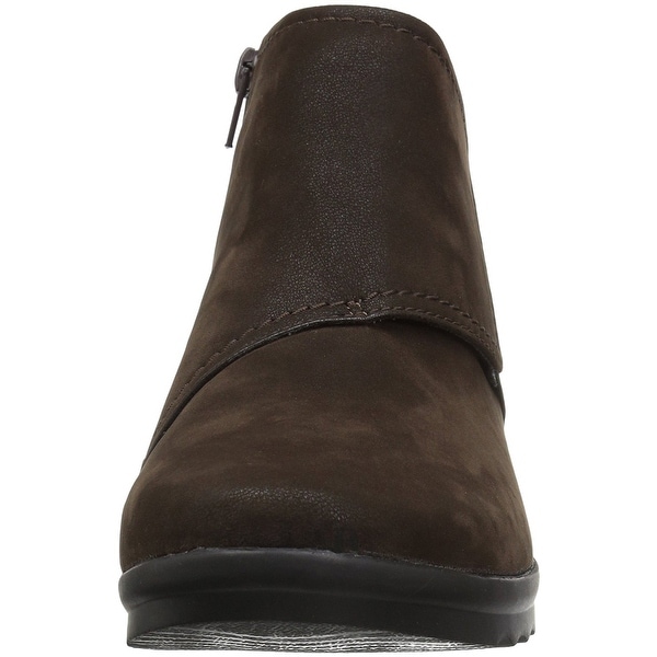 CLARKS Womens Caddell Rush Closed Toe Ankle Cold Weather Boots