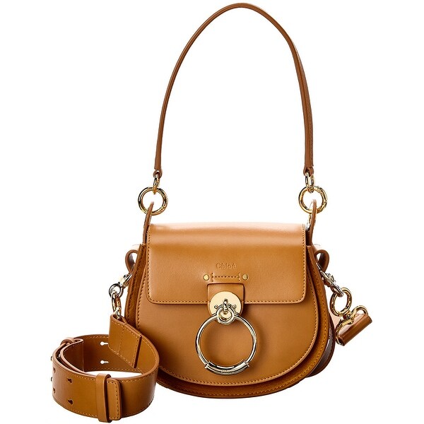 chloé tess small leather shoulder bag