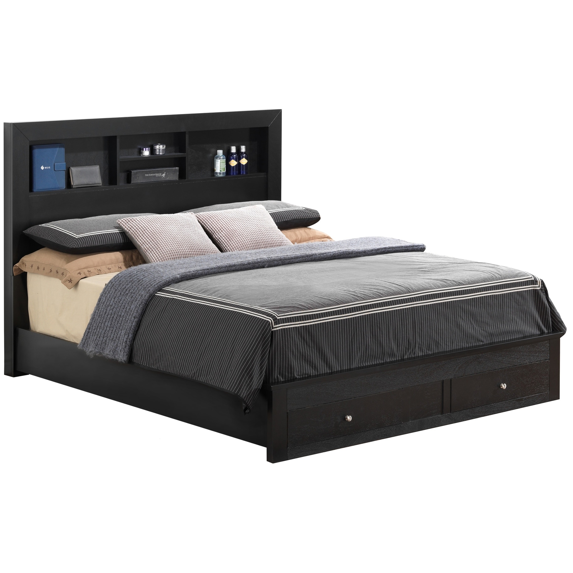 Burlington Storage Panel Bed with Drawers.