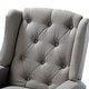preview thumbnail 86 of 87, Debora Wingback Button Tufted Push-back Recliners (Set of 2)