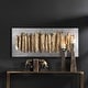preview thumbnail 8 of 6, Uttermost Lev 55-1/4" x 24" Abstract Wall Sculpture