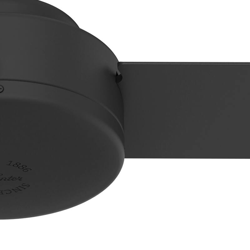 Hunter 52" and 44" Presto Ceiling Fan w/ Wall Control - Contemporary, Industrial, Scandinavian