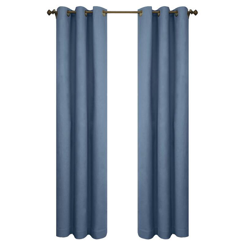 ThermaLogic Weathermate Insulated Grommet Extra Wide Curtain Panel - Pair