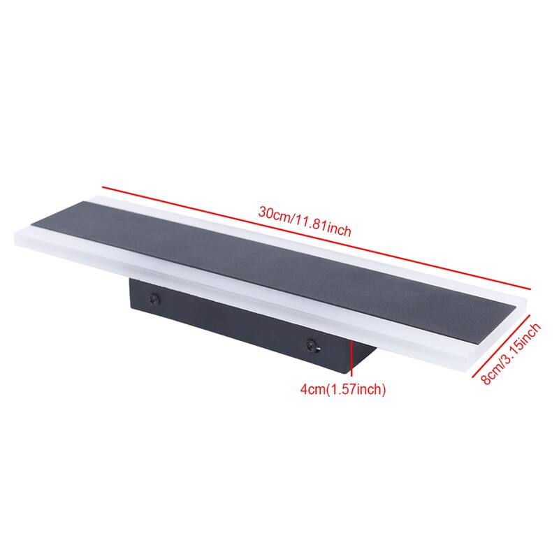 30cm Wall Sconce LED Acrylic Line Design Wall Sconces - 11.81*3.15inch