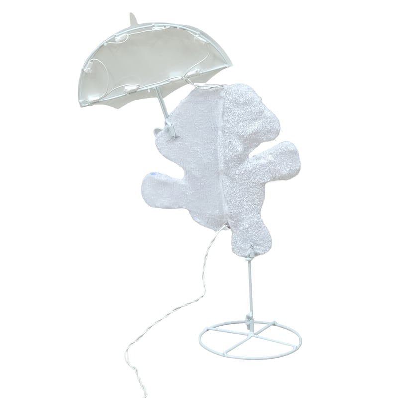 24" Rudolph 2D PreLit LED Misfit Elephant