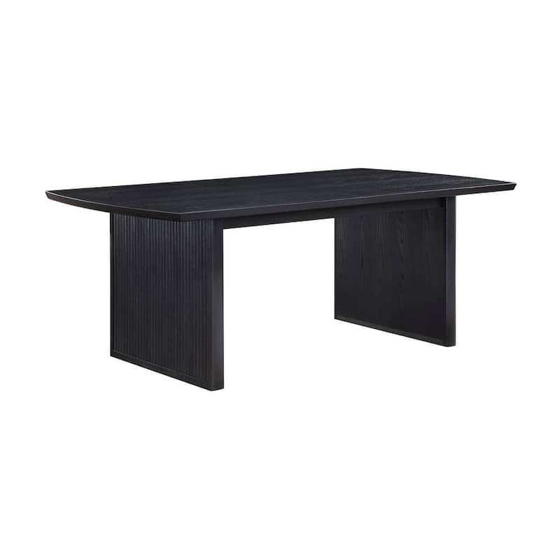 Mason Black 7-piece Dining Set with Extension Leaf