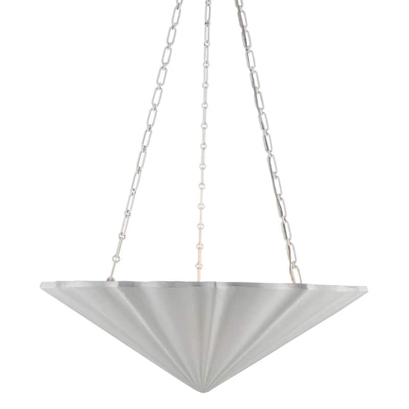 Alora Lighting CH352430 Martine 4 Light 30" Wide Chandelier - Antique White