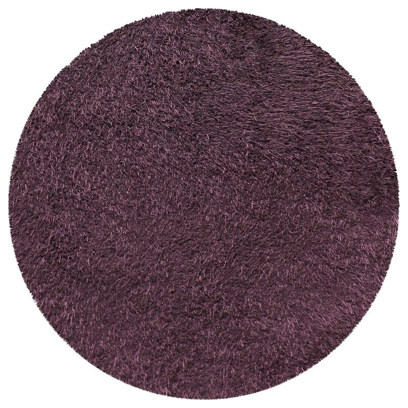 Superior Hand-tufted Plush Solid Shag Indoor Area Rug