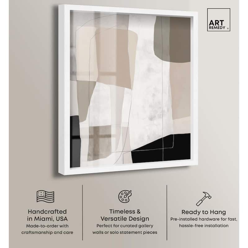Neutral Forms II Shadowbox by Art Remedy