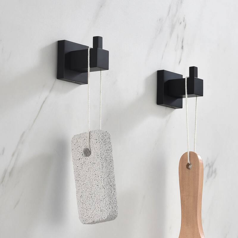 Cube 4-Piece Bathroom Hardware Set