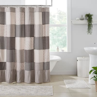 Florette Patchwork Shower Curtain 72x72