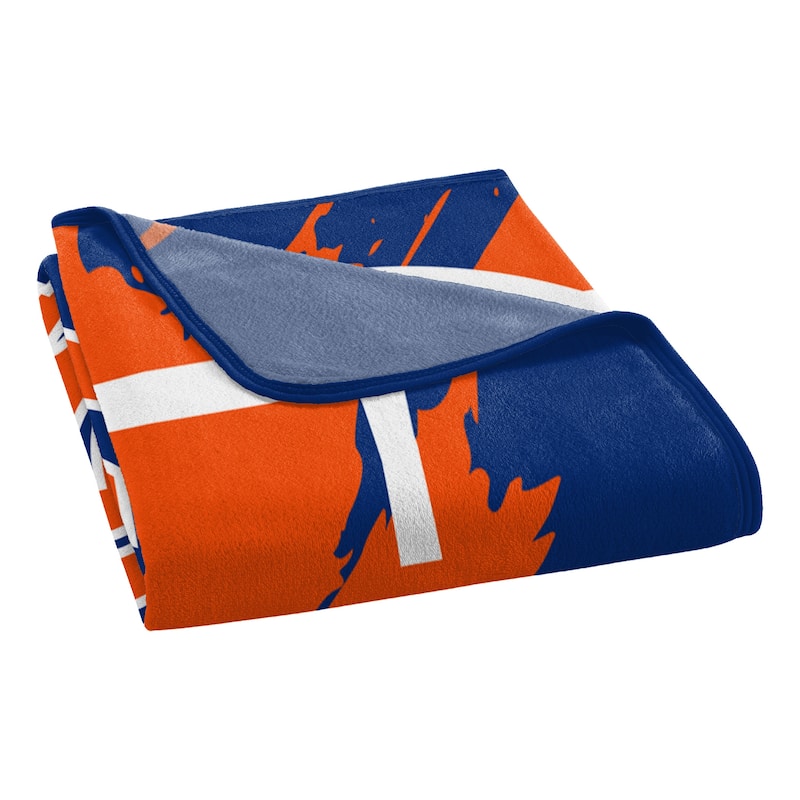 MLB New York Mets Dimensional Micro Raschel Throw Blanket