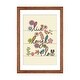 preview thumbnail 15 of 18, iCanvas "Live Laugh Love" by Valentina Harper Walnut - 24x16x1