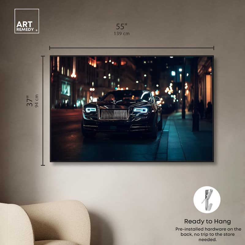 Phantom's Gleam Canvas by Art Remedy