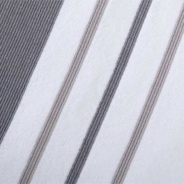 Luxurious Cotton Decorative Stripe Towel Set