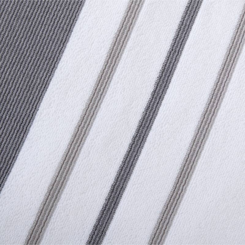 Luxurious Cotton Decorative Stripe Towel Set