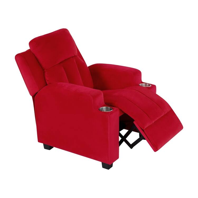 Magic Seats for Superheroes & Princesses, Super Deluxe Kids Recliner with Footrest, Headrest, 2 Cup Holders