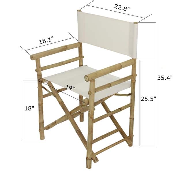 Bamboo Director Chair Set Of 2 Chairs On Sale Bed Bath & Beyond