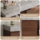 preview thumbnail 14 of 15, 48" Mid Century Single Bathroom faux marble Vanity with Top, Solid Wood, Floating Vanities for Bathroom - 47.6" x 19.6"