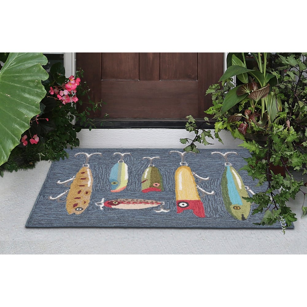 Liora Manne Frontporch Playing Hooky Indoor/Outdoor Rug