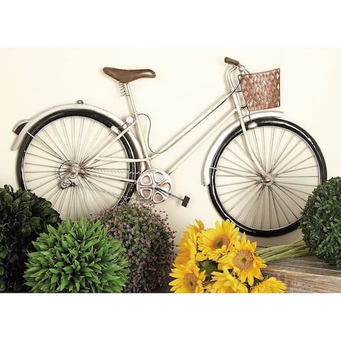 Vintage Bicycle 35-inch Sculpture Wall Decor