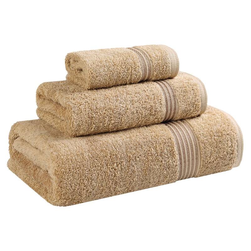 Superior Heritage Egyptian Cotton Absorbent 3-Piece Towel Set