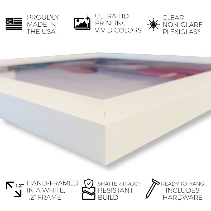 Wynwood Studio Prints Abstract Motion in Gold II White and Eggshell Modern & Contemporary Wall Art Canvas Print