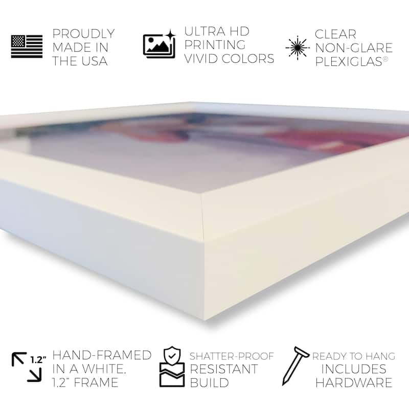 Wynwood Studio Prints Nature and Landscape Clear Sky White and Modern & Contemporary Wall Art Canvas Print