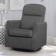 preview thumbnail 10 of 9, Delta Children Blair Slim Nursery Glider Swivel Rocker Chair