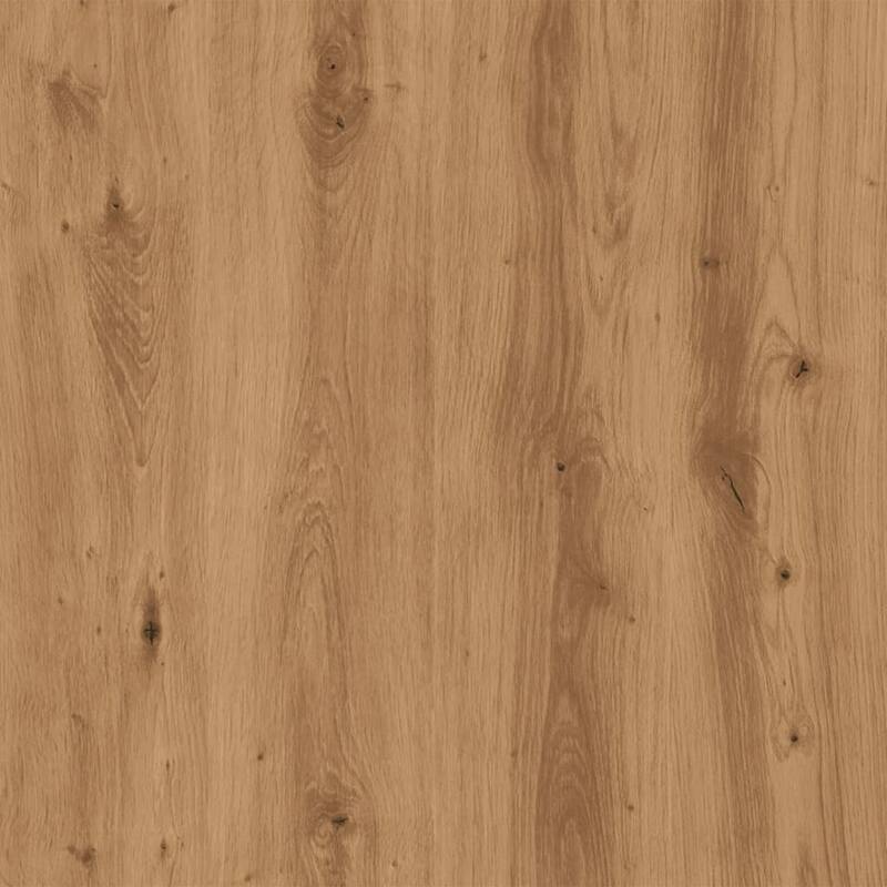 vidaXL Desk Artisan oak Engineered wood Medium Desk Rectangular