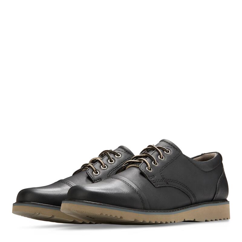 Eastland Men's IKE Cap Toe Oxford - Black - 12