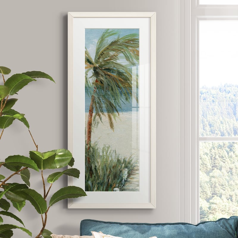 Beach Walk I-Premium Gallery Framed Print