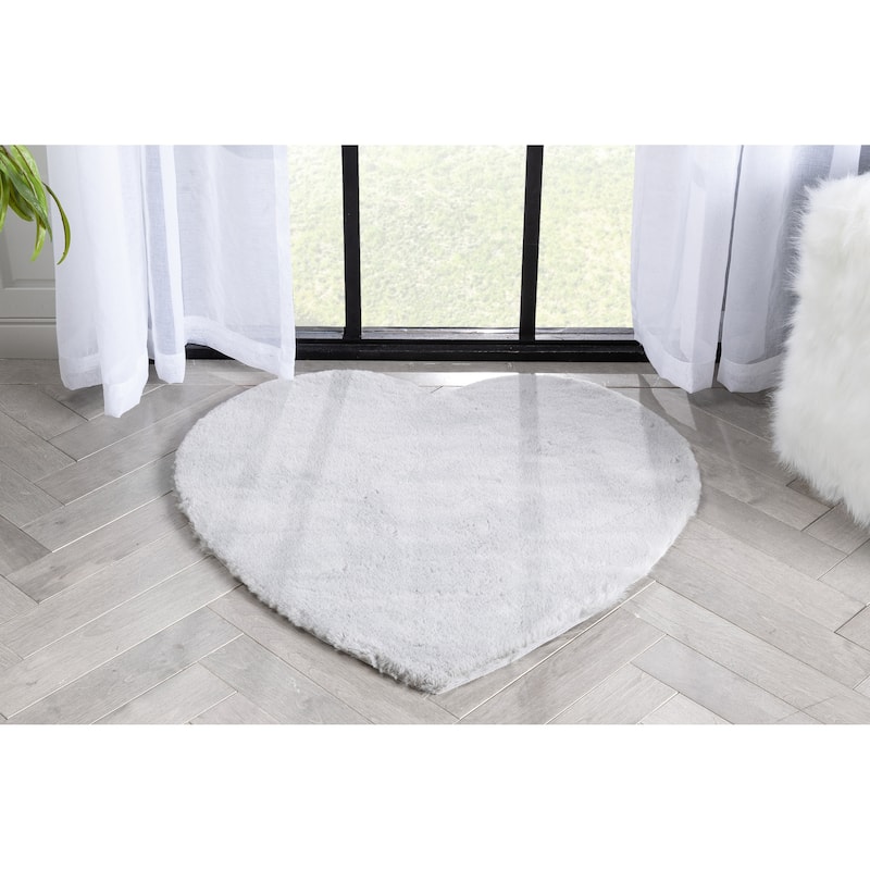 Well Woven Opal Crest Plush Glam Modern Area Rug