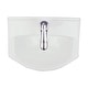 preview thumbnail 14 of 12, Bathroom Vanity Sink Cabinet Vitreous China Sink Comes With Faucet And Drain Hardware Included Renovators Supply