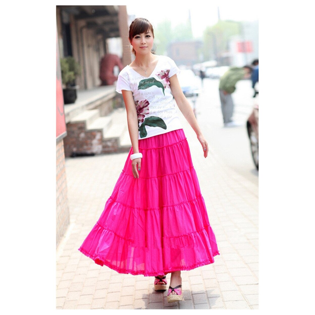 long skirt cotton