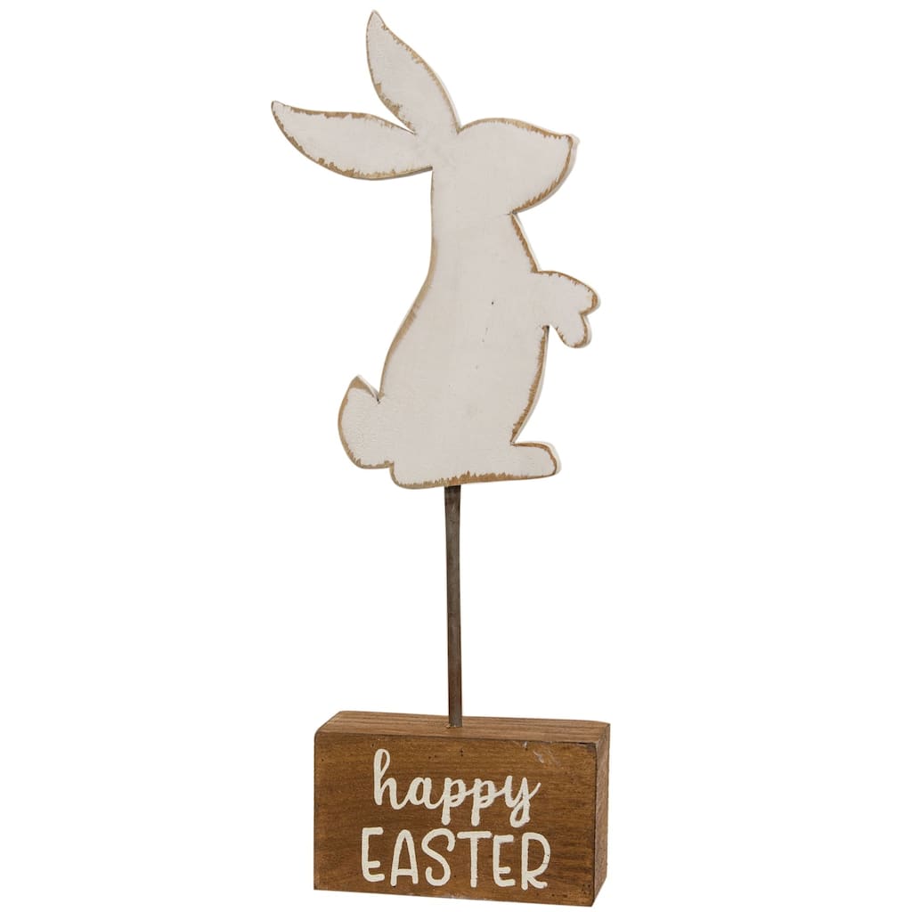 Happy Easter Bunny Pedestal
