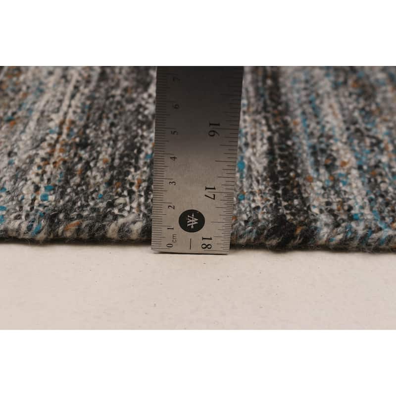Boho Grey Kilim 5'4" x 7'8" - 5'4 x 7'8