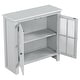 preview thumbnail 29 of 59, 31.5’’ Storage Cabinet with Doors and Adjustable Shelf