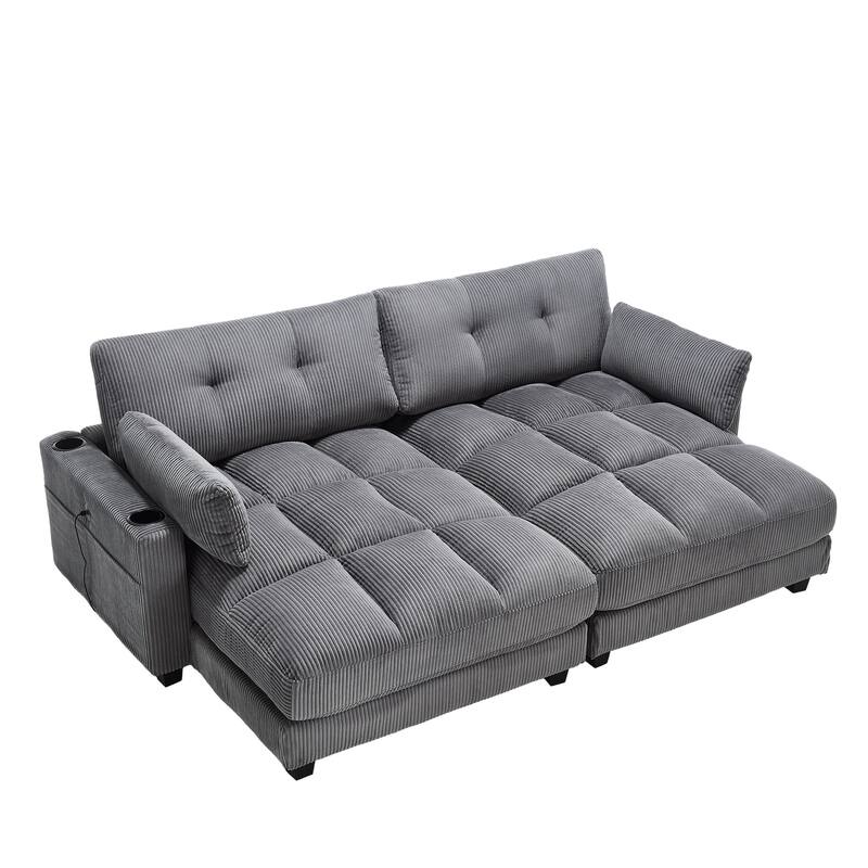 Sleeper Sofa Couch Bed,Oversized Chaise Lounge Chair Cozy Cloud Couch