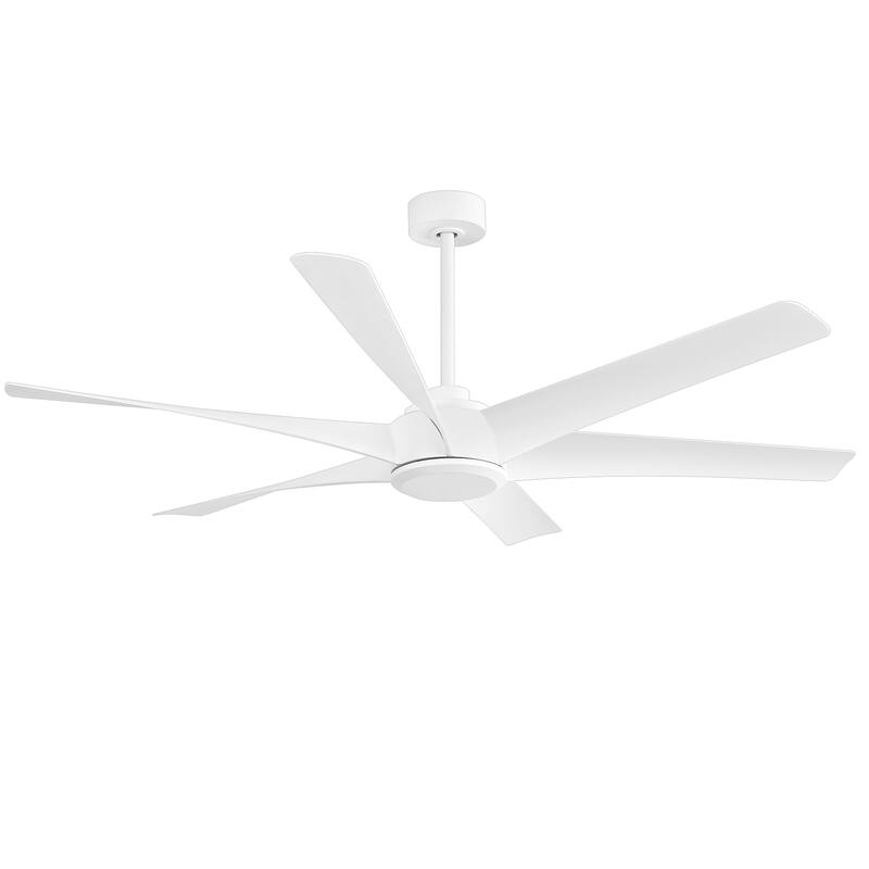 65-in Indoor Large Ceiling Fan with Remote without Light (6-Blade)