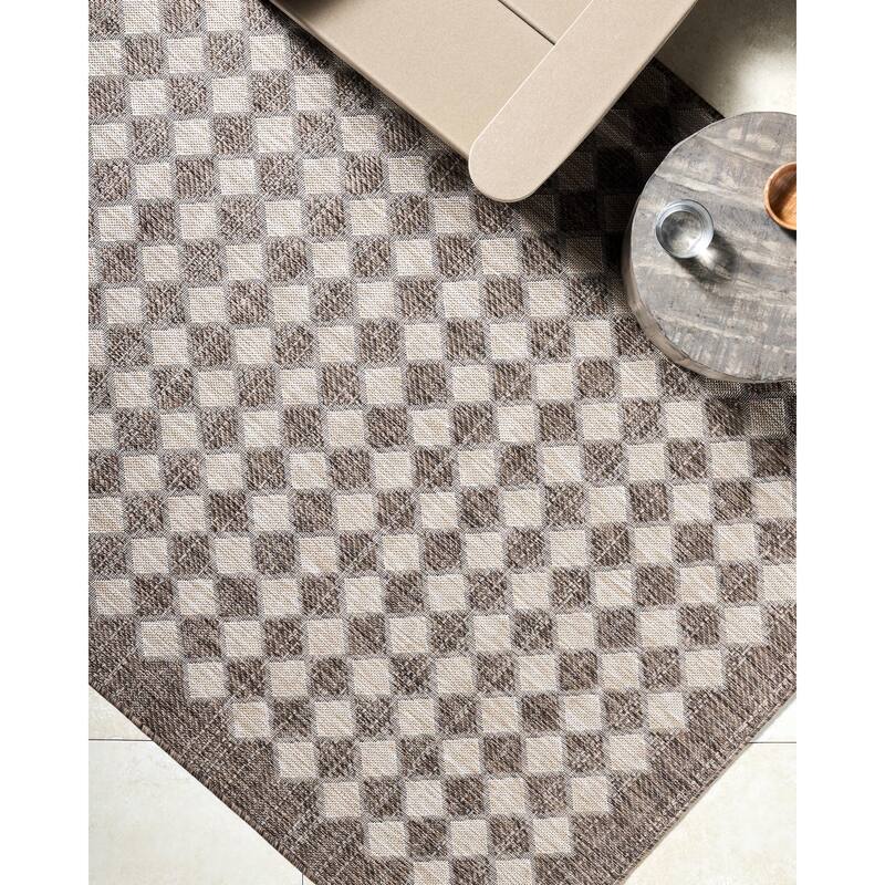 Livabliss X Galey Alix Modern Mulberryindoor/Outdoor Area Rug