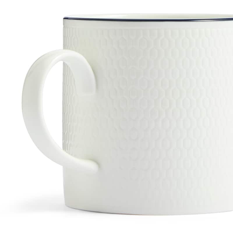 Wedgwood Gio Blue Mug 9.9floz, Blue Line