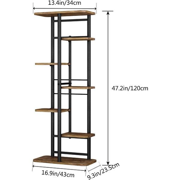 Planter Rack Garden 7 Tier 8 Potted Multiple Flower Pot Holder Shelf Indoor Outdoor Planter ...