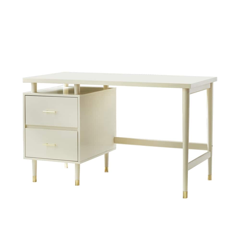 Simple Living Margo 2-drawer Mid-Century Modern Desk