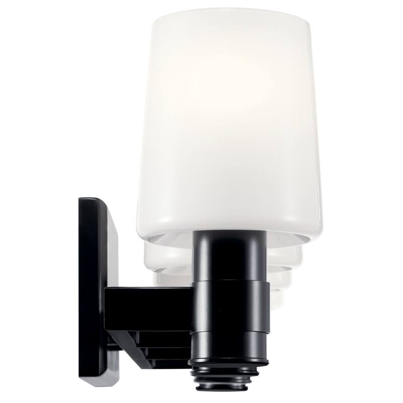 Adani 30 in. 4-Light Bathroom Vanity Light with Opal Glass