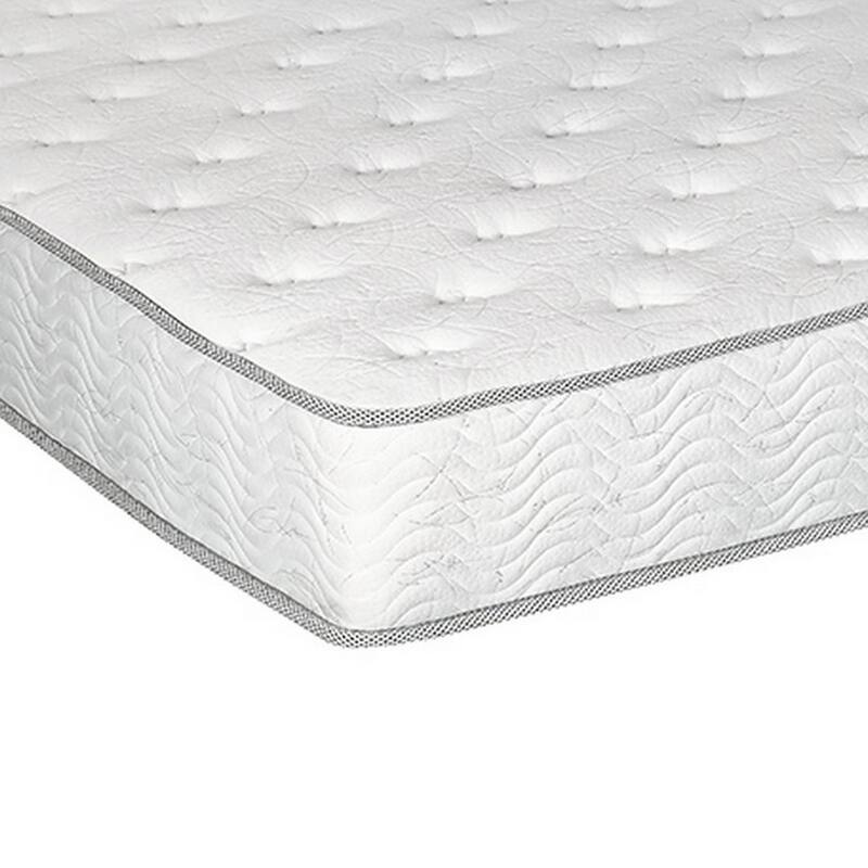 Mason 9 Inch Ultra Soft Pocket Coil California King Size Mattress, White