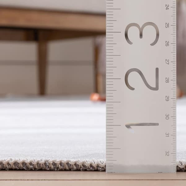 dimension image slide 6 of 7, Well Woven Kids Rugs Cloud 9 Modern Machine Washable Area Rug