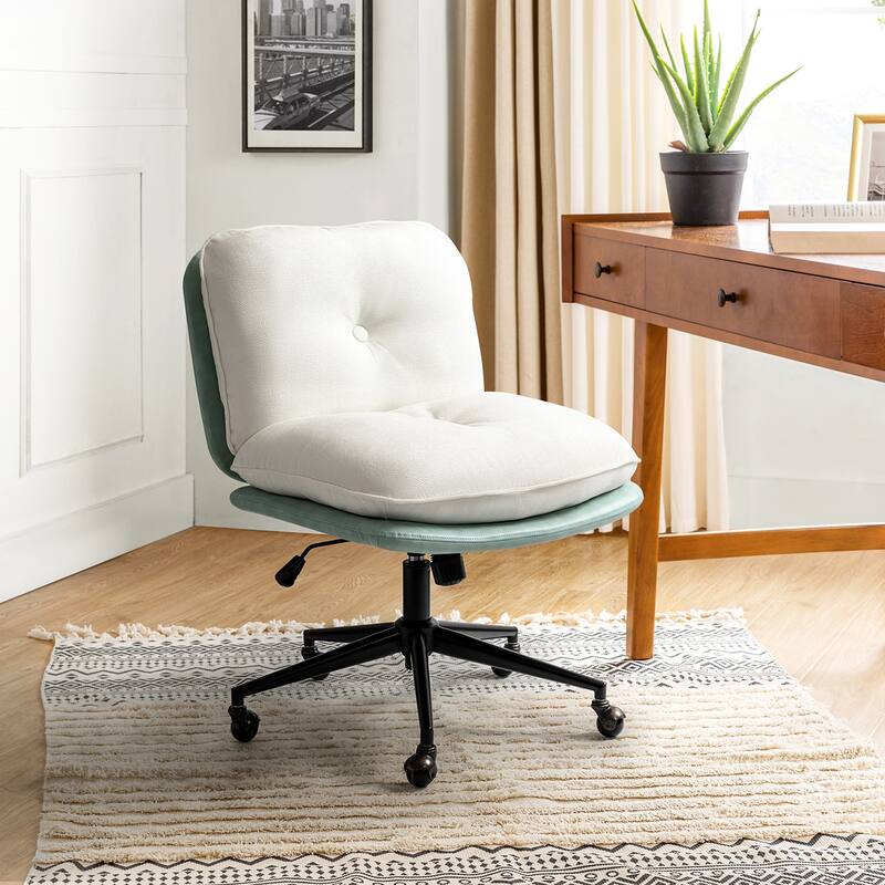 Lindsay Modern Tilting Criss Cross Home Office Chair by HULALA HOME